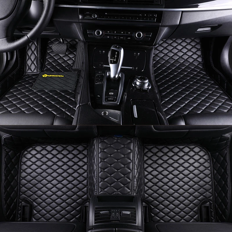 ROWNFUR 3D Автомобильные Коврики для Audi Q3(8U) пользовательские автомобильные коврики из искусственной кожи коврики для автомобиля-Стайлинг авто аксессуары для интерьера защита