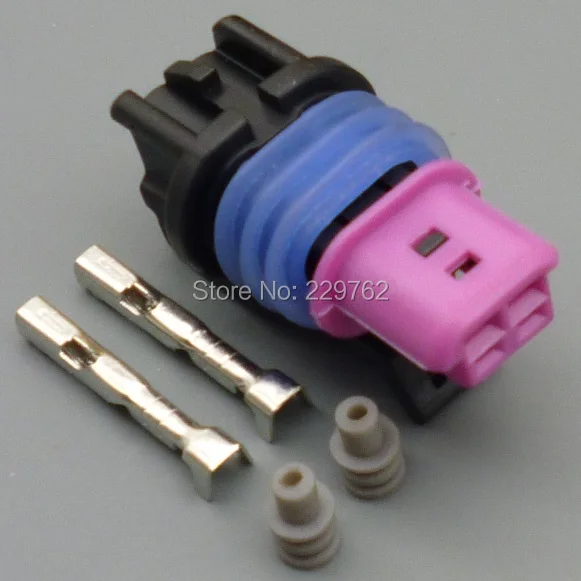 

shhworldsea 2 pin Car waterproof connectors auto oxygen sensor plug connector terminal Automotive Socket 15449028-1