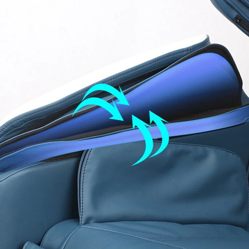 Китай 220 В Роскошное кресло для массажа массаж всего тела спины шеи ног