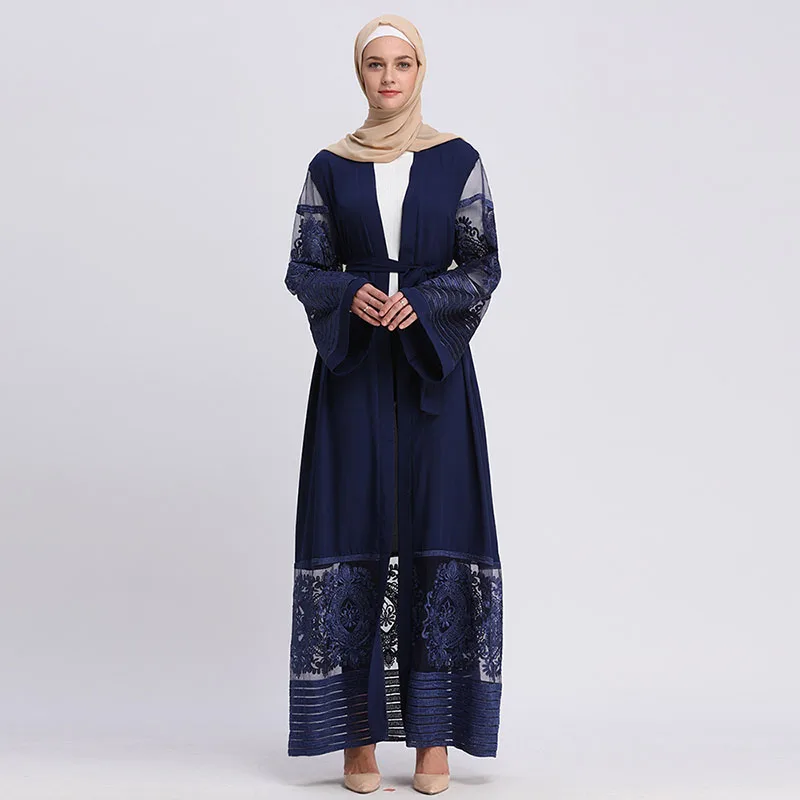 Женское мусульманское платье Abayas модная высококачественная одежда в