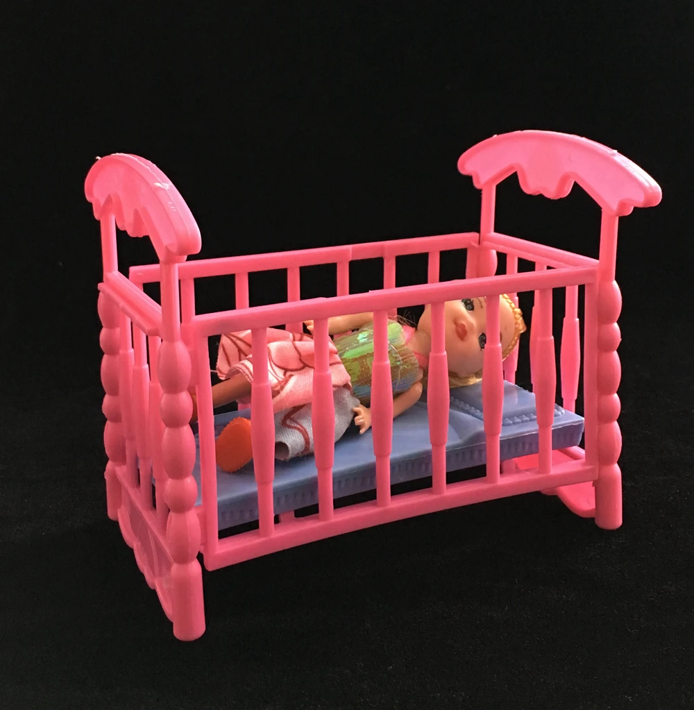 Новейшие аксессуары для кукол NK детская кровать очень милая маленьких куклы
