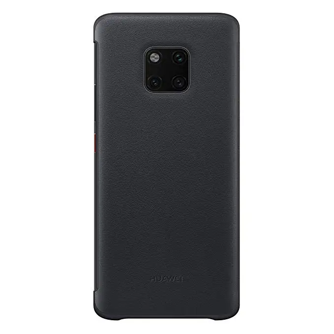 Оригинальный кожаный чехол с откидной крышкой Cenmaso Huawei Mate 20 Pro X умный окошком для