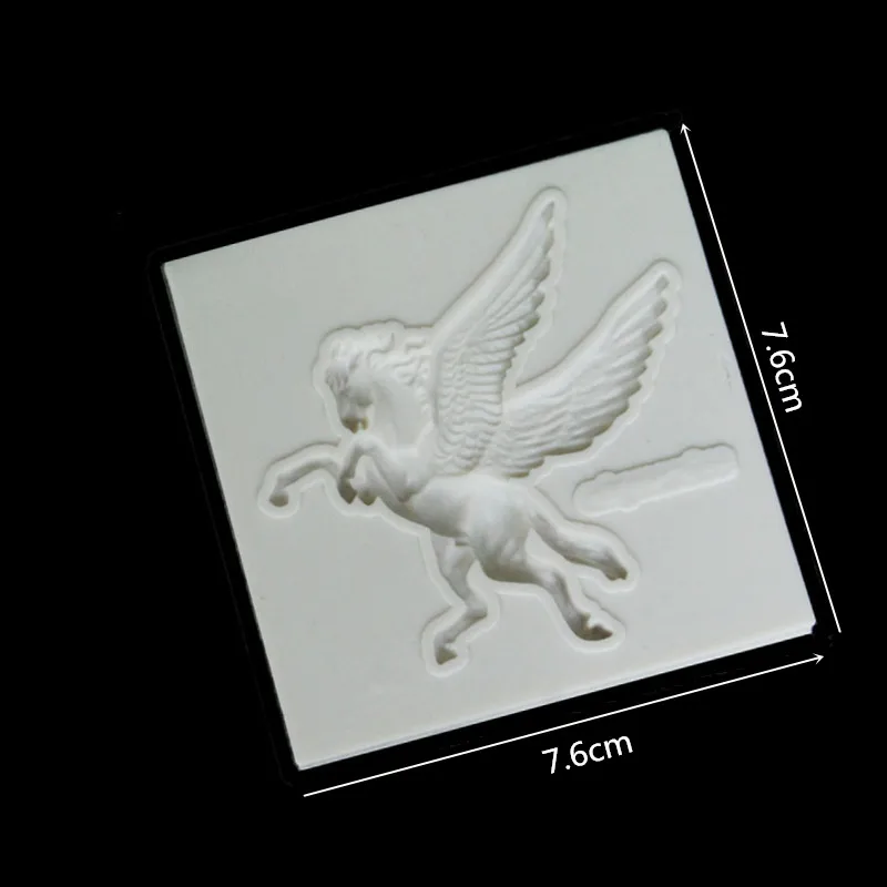 Pegasus силиконовая форма с изображением ангела DIY помадка Конфеты шоколадная