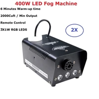mini 400w rgb wireless remote control fog machine pump dj disco smoke machine for party wedding xmas stage fogger machine