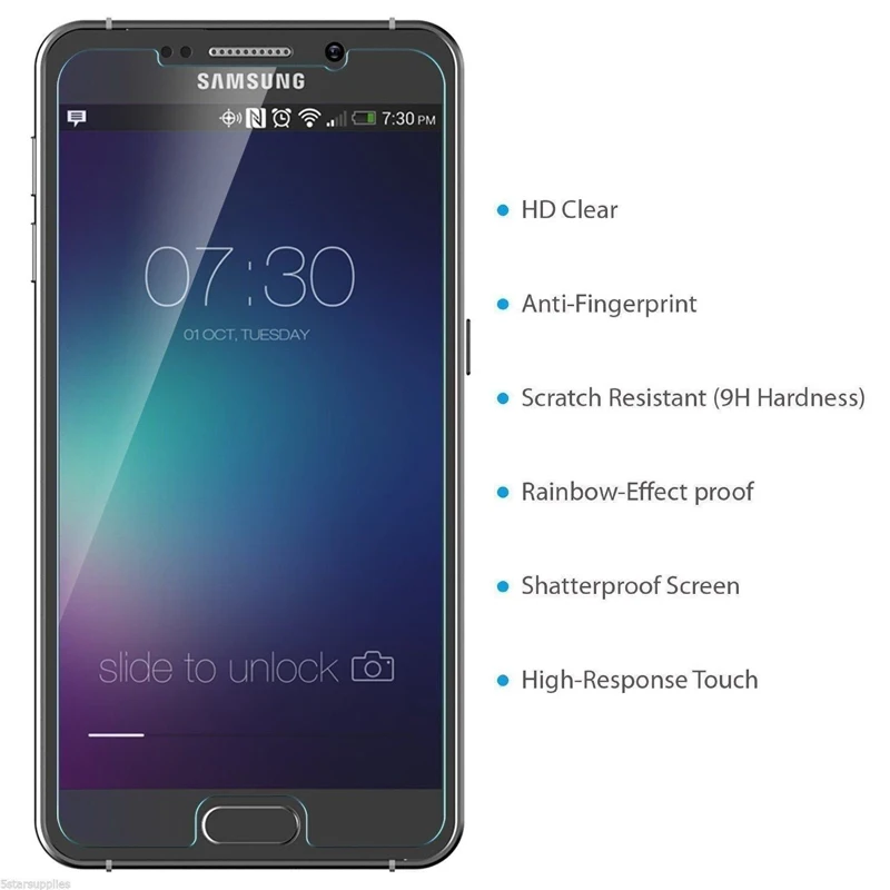 2.5D Arc твердость 9H Защита экрана для Samsung J1 Mini J2 J3 J5 J7 Prime A3 A5 A7 A8 2017 2016 Премиум