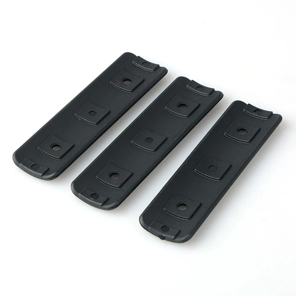 3 шт./компл. Тактический 4 &quotKeymod Rail Handguard Panel Cover Key Mod защитные полимерные Охотничьи