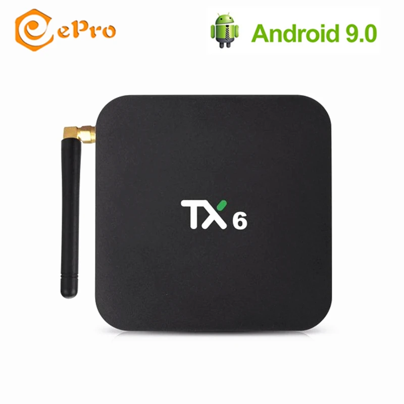 TX6 Android 9 0 ТВ коробка Tanix Allwinner H6 2 ГБ 16 4 64 Гб 5 г WiFi BT 1 USB 3 HDR 4K Youtube