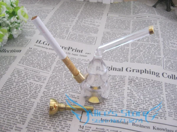 Новинка 1 шт. водная трубка для курения табака держатель сигарет фильтр дыма Мини