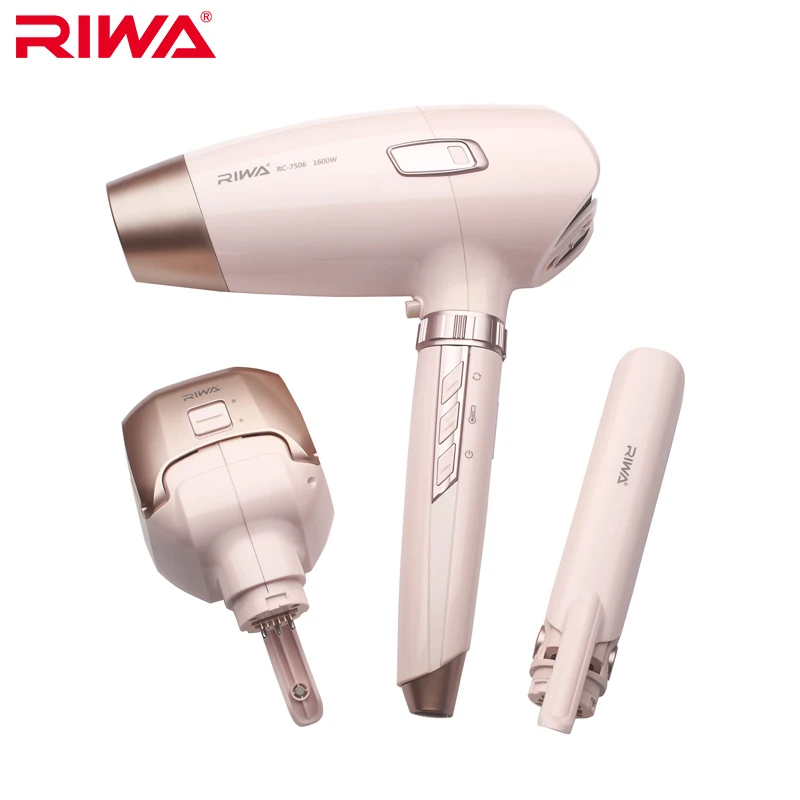 RIWA 3 в 1 Hair Styler Автоматическая Бигуди Волосы Выпрямитель 1600 Вт Фен Парикмахерские