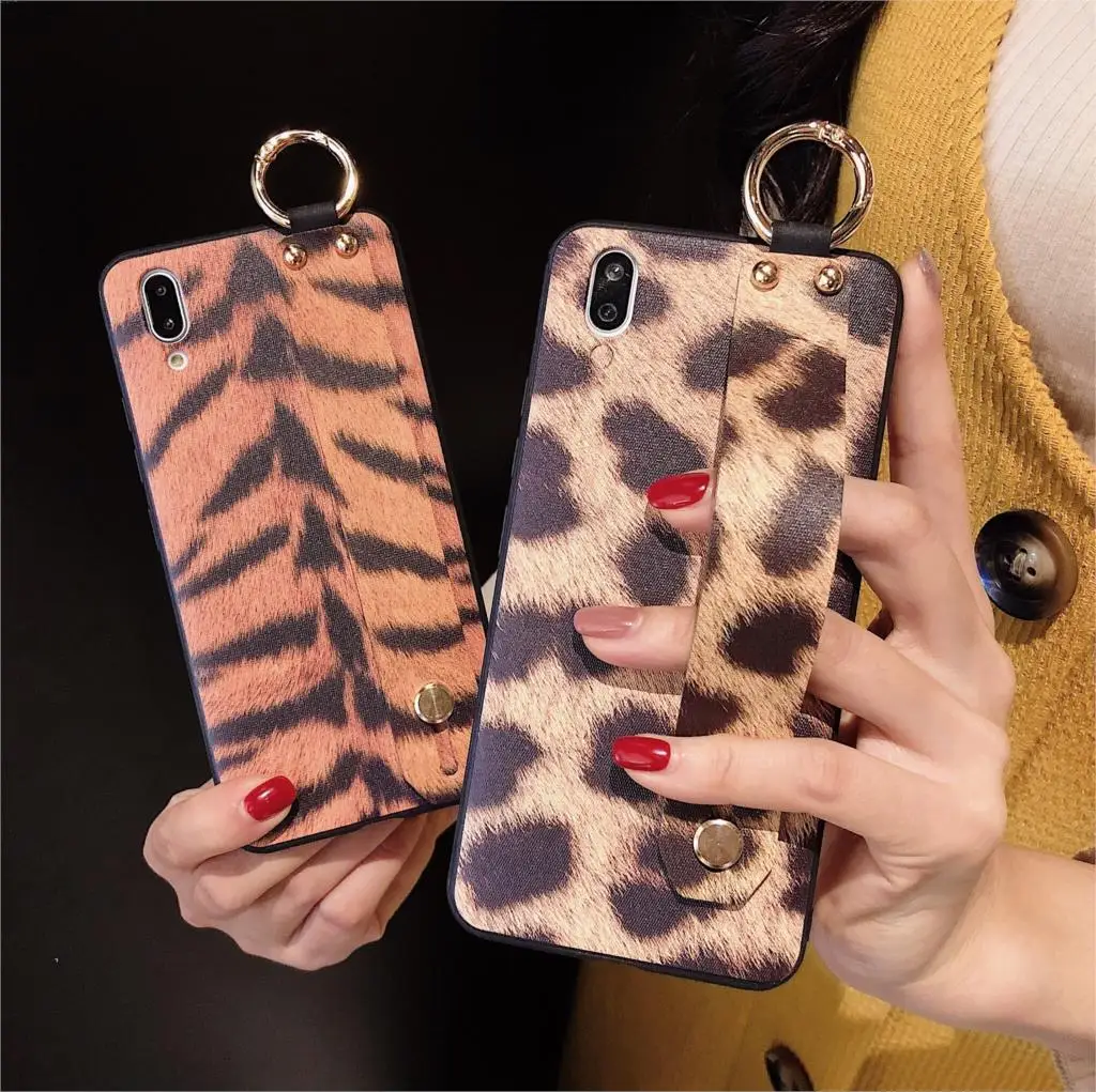 Ремешок на запястье повязка руку 3D с тиснением и изображением тигра чехол