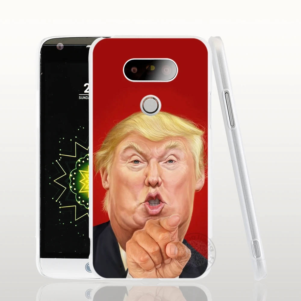 HAMEINUO Дональд Трамп чехол с глупым лицом для телефона LG G6 G5 K10 K7 K4 Spirit magna|cover for lg|phone
