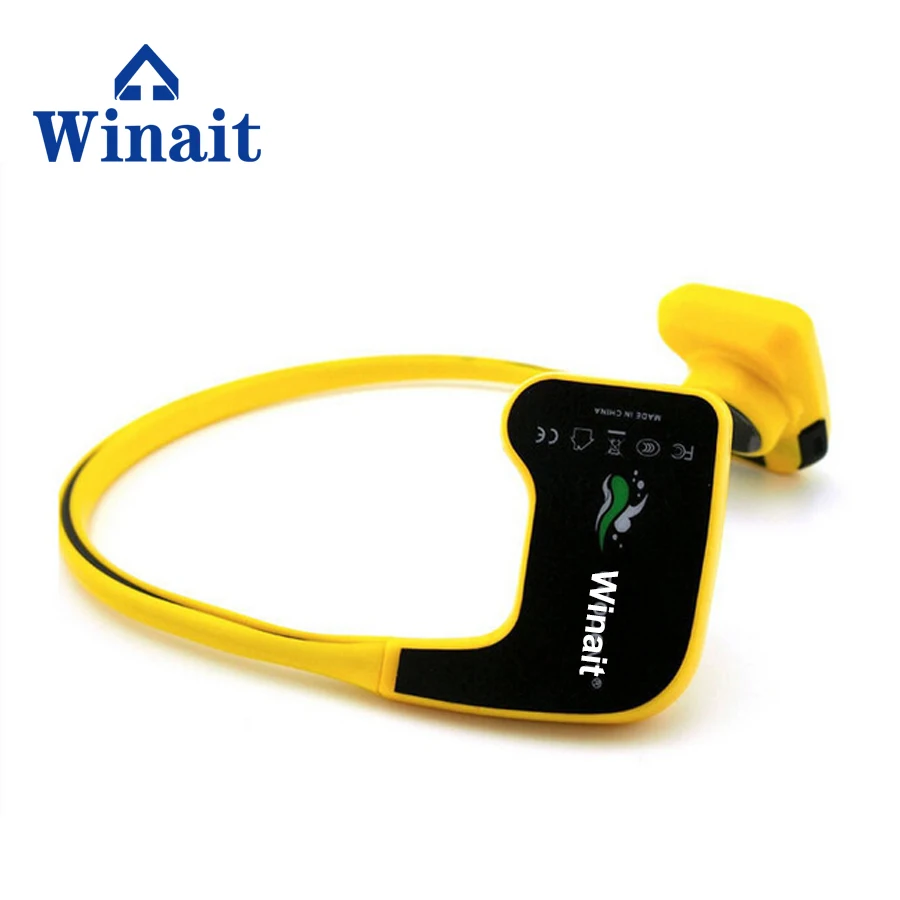 Winait Medical Sports IPX68 Водонепроницаемая костная проводимость 8 Гб гарнитура 10 м