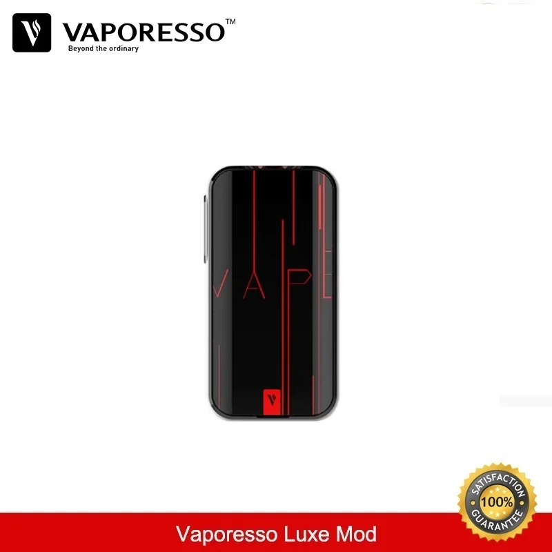 Оригинальный мод Vaporesso Luxe 220 Вт подходит для Skrr Tank 18650 TC Box Mods QF Meshed Coil SK Ccell Core