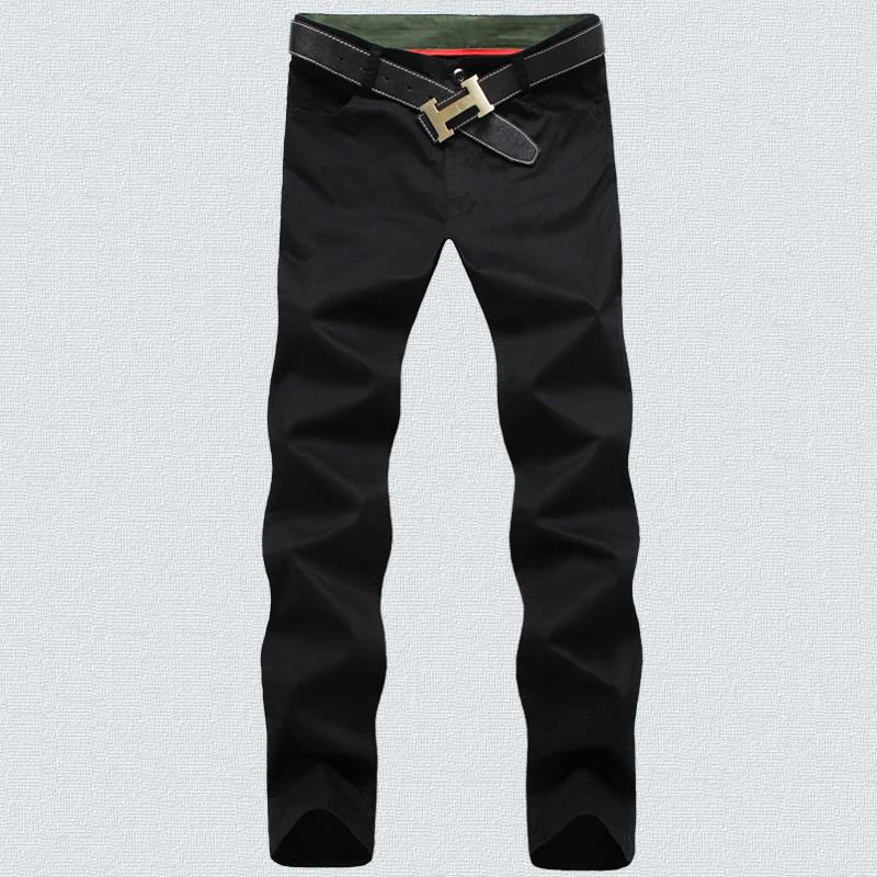 New 8 Color Size 29-44 Cotton Mens Pants Classic Joggers Men High Quality Casual Men's Clothing Black Khaki Trousers | Мужская