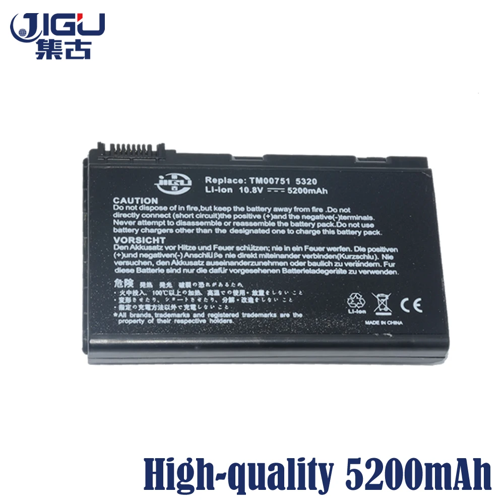 Аккумулятор JIGU для ноутбука ACER Extensa 5210 5420G 5620 7220 7620Z 5230 5610 5620Z 5630 7620 5220 5420 5610G 5630G