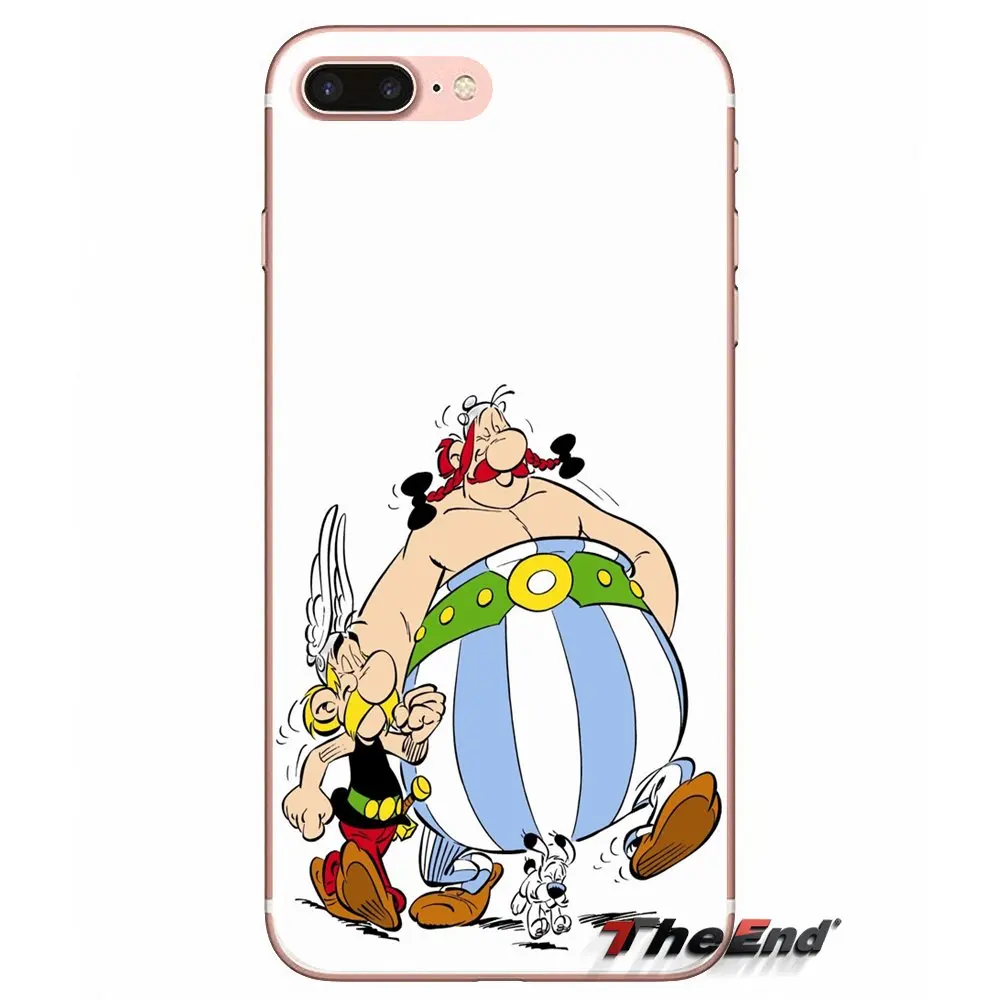 For iPhone X 4 4S 5 5S 5C SE 6 6S 7 8 Plus Samsung Galaxy J1 J3 J5 J7 A3 A5 2016 2017 Asterix popular Franco Belgian comics Case | Мобильные