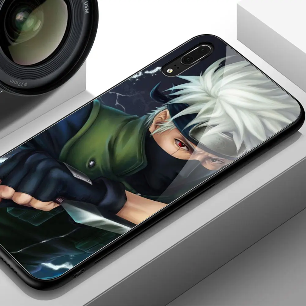 FinderCase для Huawei P10 чехол Наруто Какаси из закаленного стекла Mate 9 10 Pro P20 Honor V9 V10 Play Nova