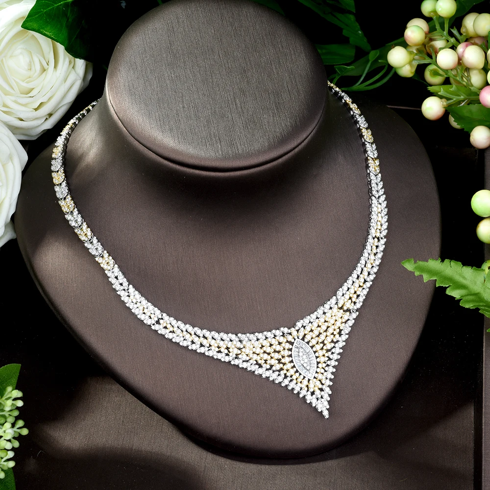 Комплект свадебных украшений HIBRIDE Bijoux для женщин модные ювелирные украшения со