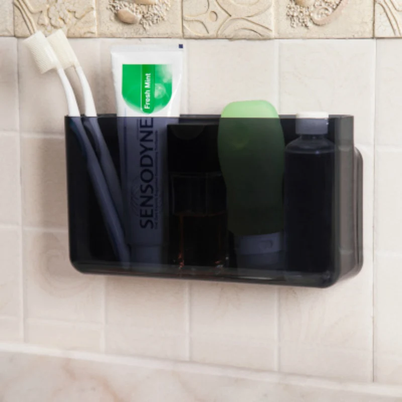 Многофункциональная PS пластиковая коробка для хранения настенная самоклеющаяся