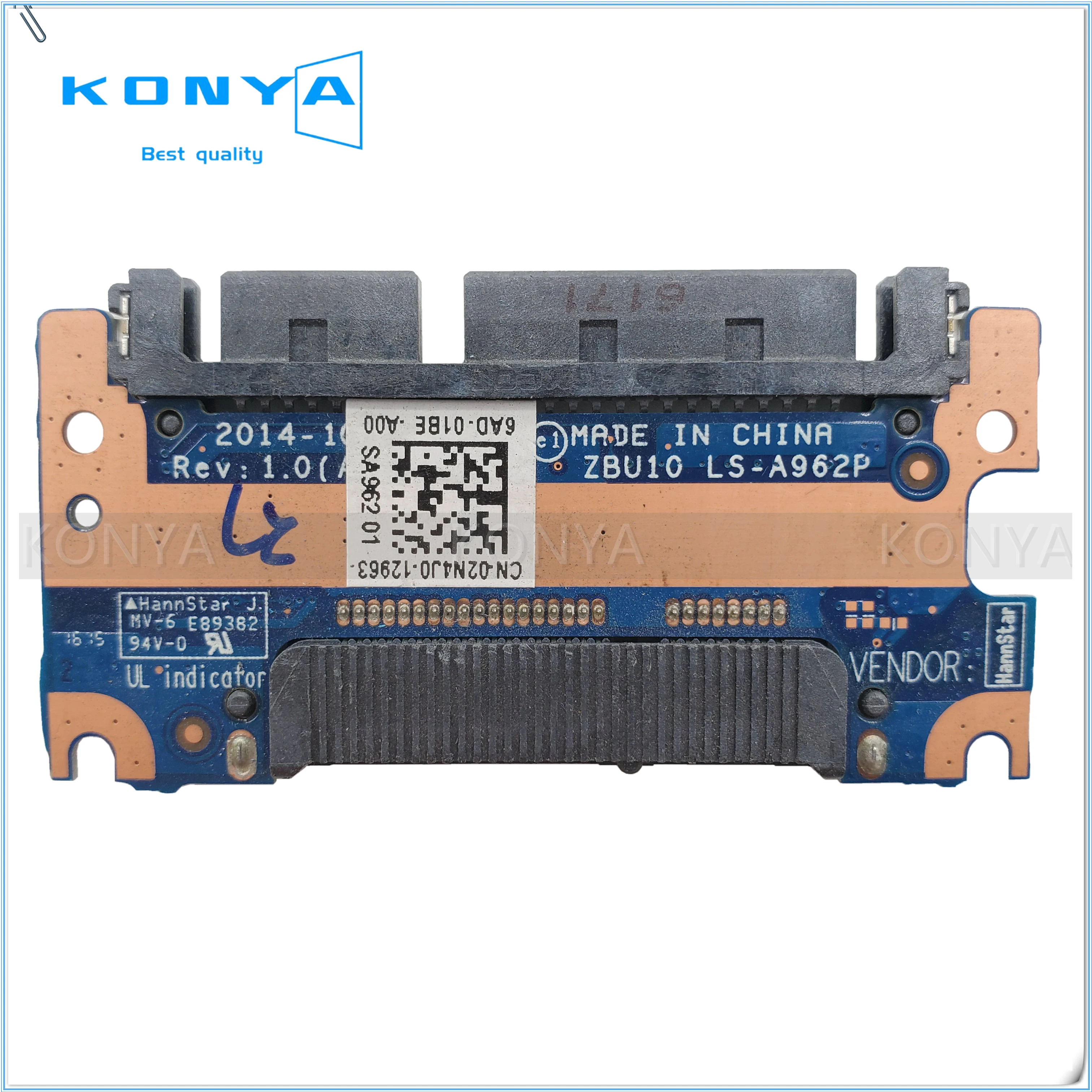 Новый оригинал для Dell Latitude E7450 SATA разъем жесткого диска доска LS-A962P 2N4J0 02N4J0 - купить