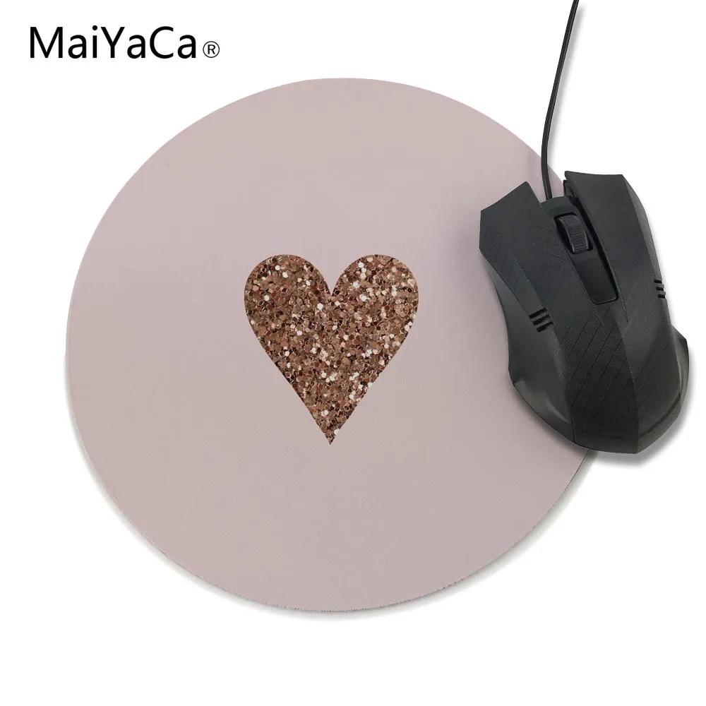 Розовая серия волна точка любовь ресницы милые пастельные Марокканская живопись коврик ластик коврик для мыши ПК компьютер коврик для мыши Скорость - Цвет: 20x20cm
