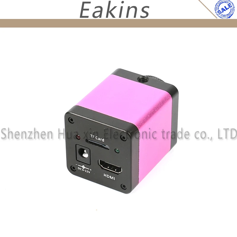 720p HDMI промышленный видеомикроскоп камера ИК дистанционное управление TF карта