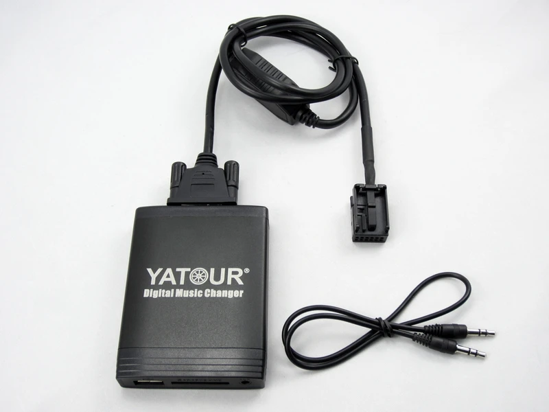Автомобильный адаптер Yatour для цифровой музыки компакт дисков Bluetooth AUX USB SD карта RD4