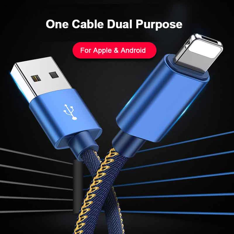USB кабель GUSGU для iPhone X S Max 8 7 6 plus быстрая зарядка зарядное устройство Samsung S7 S6 Huawei P9