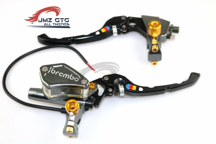 

1 Paire Universal Motorcycle Brake Clutch Master Cylinder Hydraulic Pump handle For HONDA GROM MSX125 MSX125SF KAWSAKI Z125