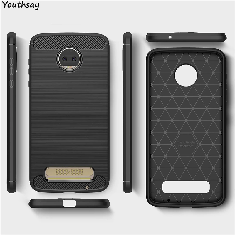 Чехол Youthsay для Motorola Moto Z2 мягкий чехол из ТПУ телефона 5 дюймов | Мобильные телефоны
