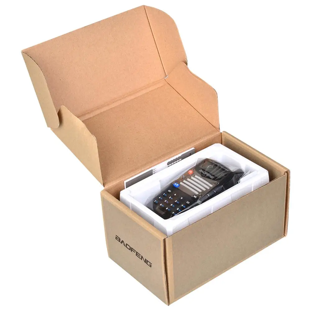 Baofeng UV-5RE Plus Portable Radio Two Way Station Walkie Talkie 5W vhf uhf Dual Band Communicator Handheld Transceiver | Мобильные