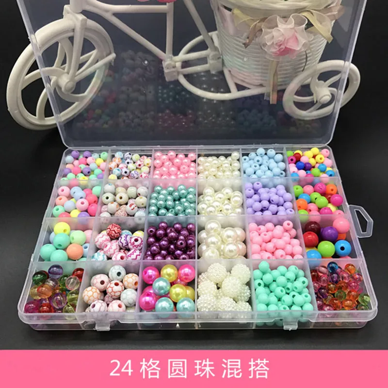 Creativel Искусство и ремесла для детей DIY игрушечные бусинки браслет ожерелье
