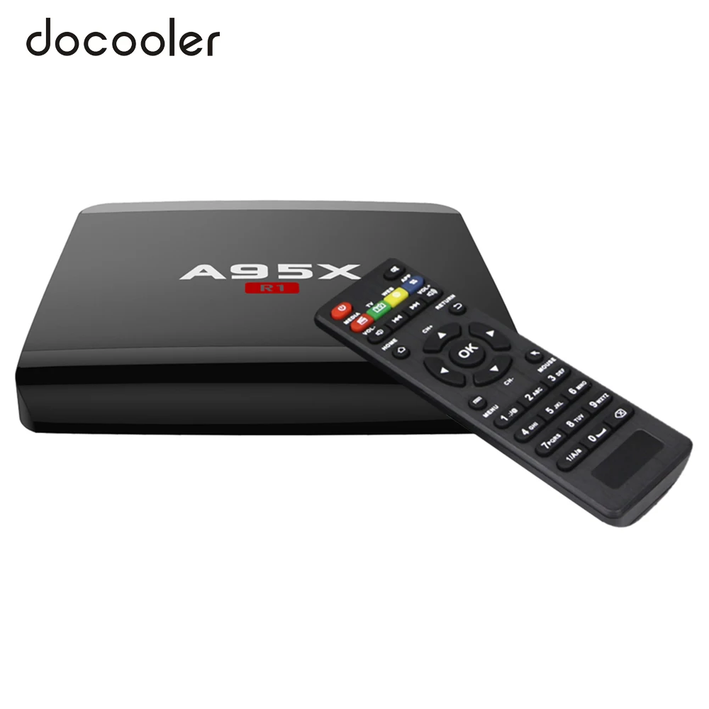 A95X R1 Смарт ТВ приставка Android 7,1 RK3229 четырехъядерный UHD 4K мини ПК WiFi и LAN VP9 DLNA H.265 HD 2,0 медиаплеер