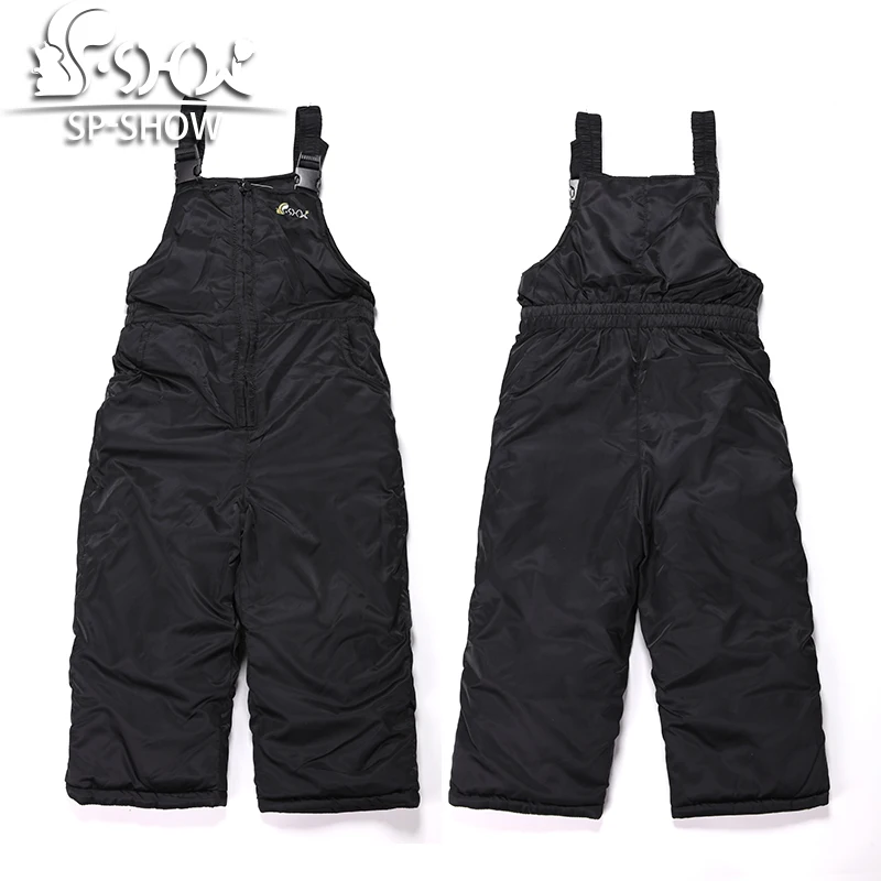 SP-SHOW зимние детские прямые брюки для мальчиков и девочек однотонные хлопковые на