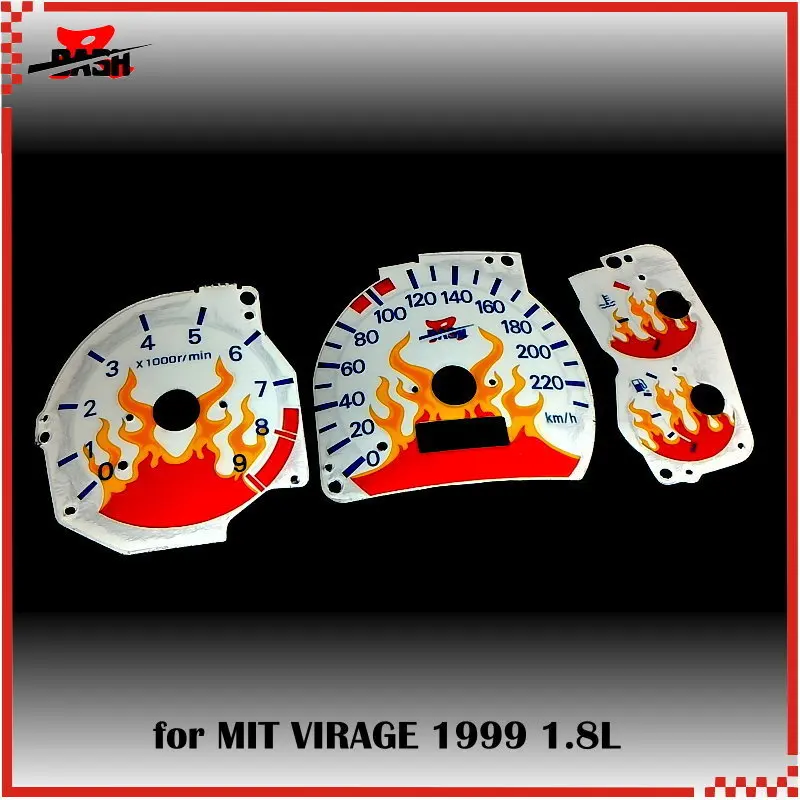 Тире EL светящийся датчик для Virage 1.8L 1999 цифровой одометр 9000 об/мин Звук