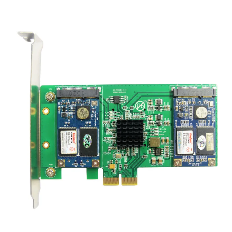 4 порта mSATA Raid Card конвертер SSD адаптер PCI Express X2 контроллер 6 ГБ/сек. RAID0 1 10|raid card|msata