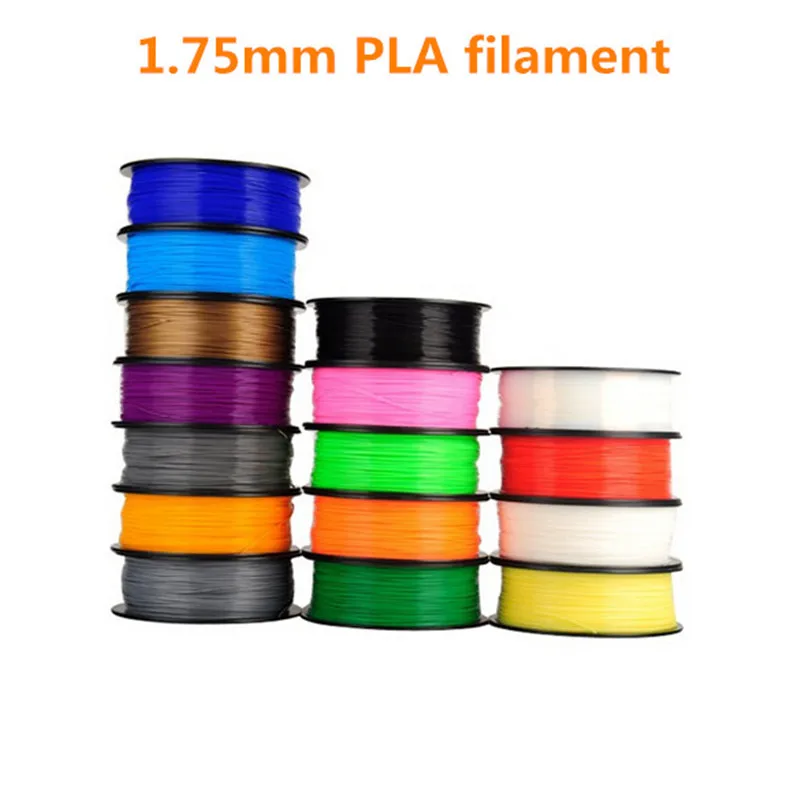 HE3D различные виды цветных наполнителей для 3d печати 1 75 мм кг PLA Makerbot/reprap/mendel/до