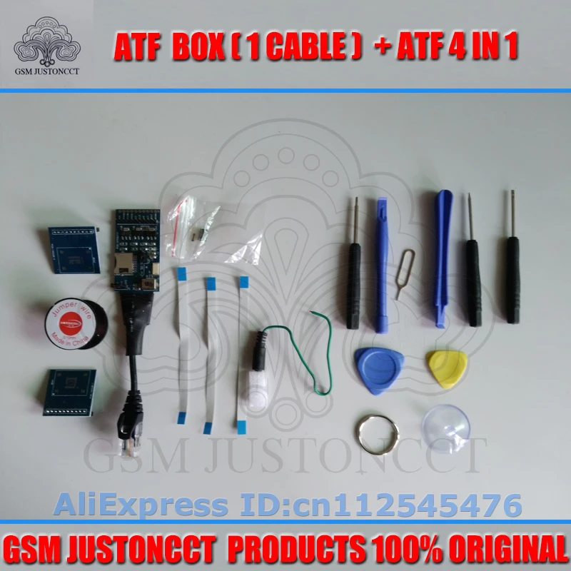 ATF Nitro box с сетевой активацией Sl3 для Nokia + 4 в 1 Адаптер карт JTAG / EMMC ISP MMC|box box|boxe activebox for