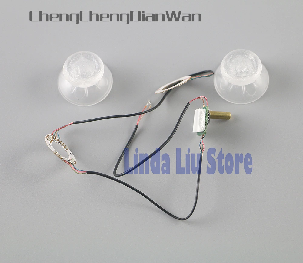ChengChengDianWan ThumbSticks LED Light Up Mod с прозрачным колпачок для пальцев набор PS4 и XBOX ONE