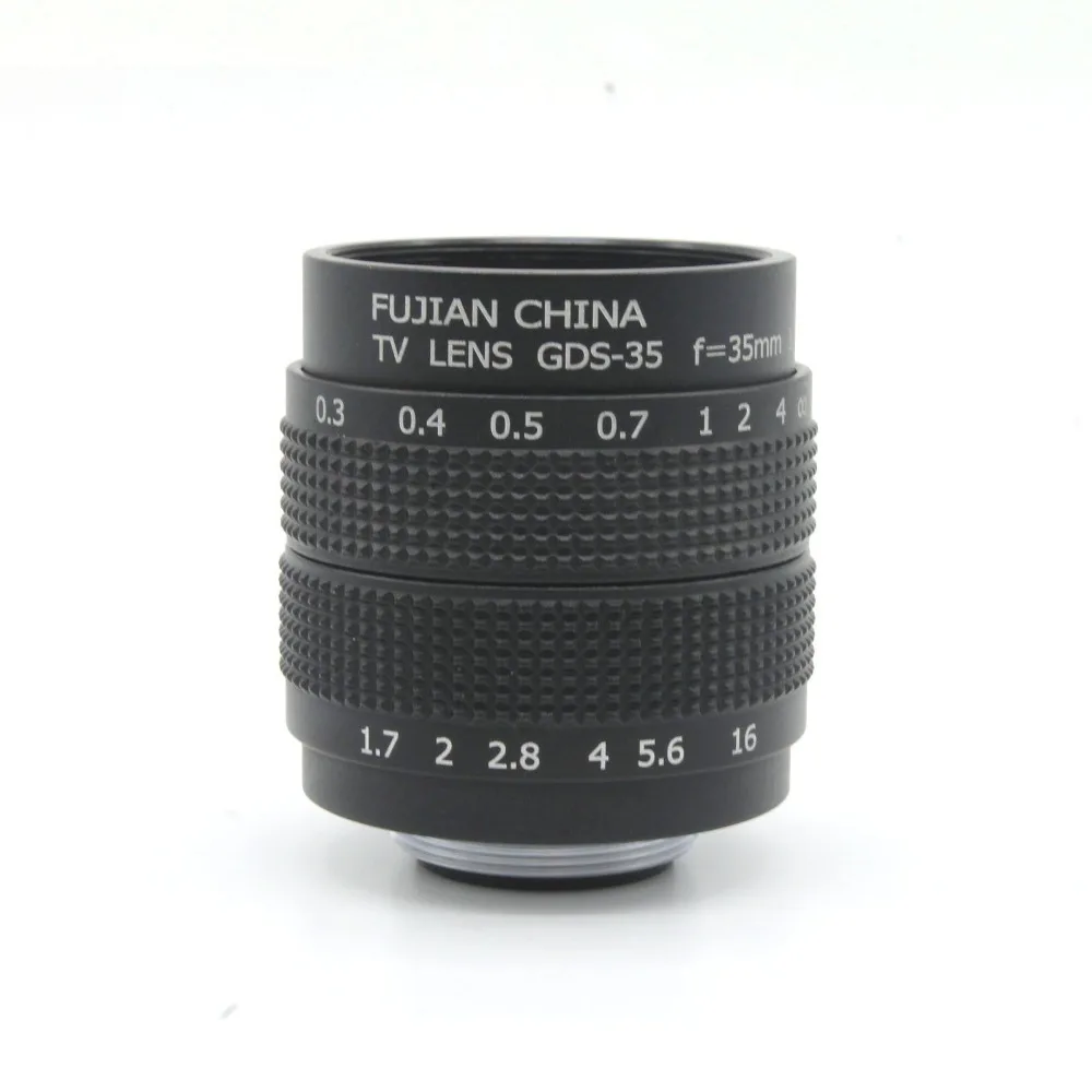 CCTV 35 мм f1.7 кольцо для объектива Fuji Fujifilm X A2 A1 T1 T2 T10 T20 E1/S E2 1M/2 Pro1/T 100F MOUNT|cctv 35mm|35mm f1.735mm