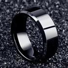 2017 модные очаровательные ювелирные изделия мужское кольцо титановые черные кольца для женщин