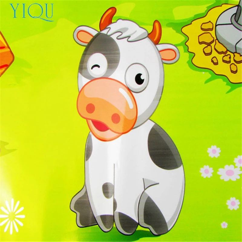 YiQu музыкальная сенсорная игра для детей Детская ферма животные музыка пение