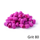 BNG 5 шт. пурпурная зернистость 80120180 10*15 13*19 шлифовальные ленты блочный колпачок s шлифовальный колпачок электрические фрезы для маникюра и педикюра