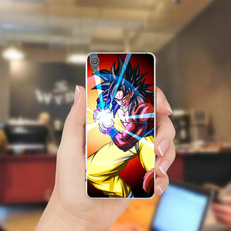 Silicone Soft Mobile Phone Case For Sony Xperia Z Z1 Z2 Z3 Z4 Z5 Compact Mini M2 M4 M5 E3 T3 Shell Hot Seven Dragon Ball GT | Мобильные