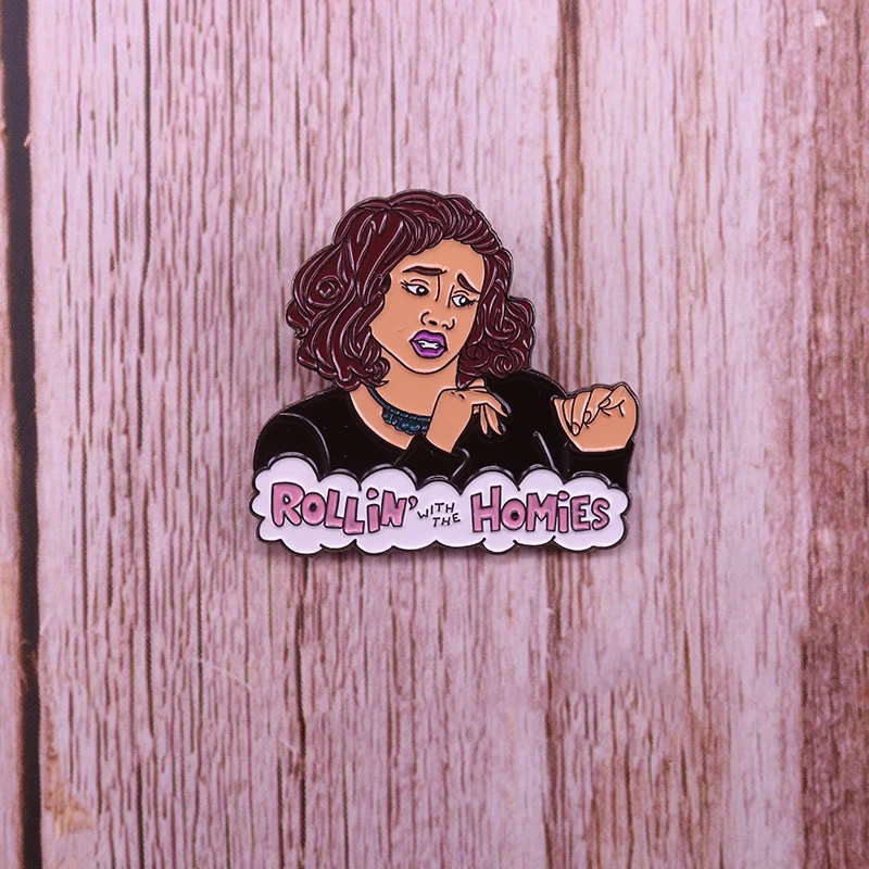 Брошь Rollin' с homies badge лесбийская гордость модная женская брошь ЛГБТ ювелирные