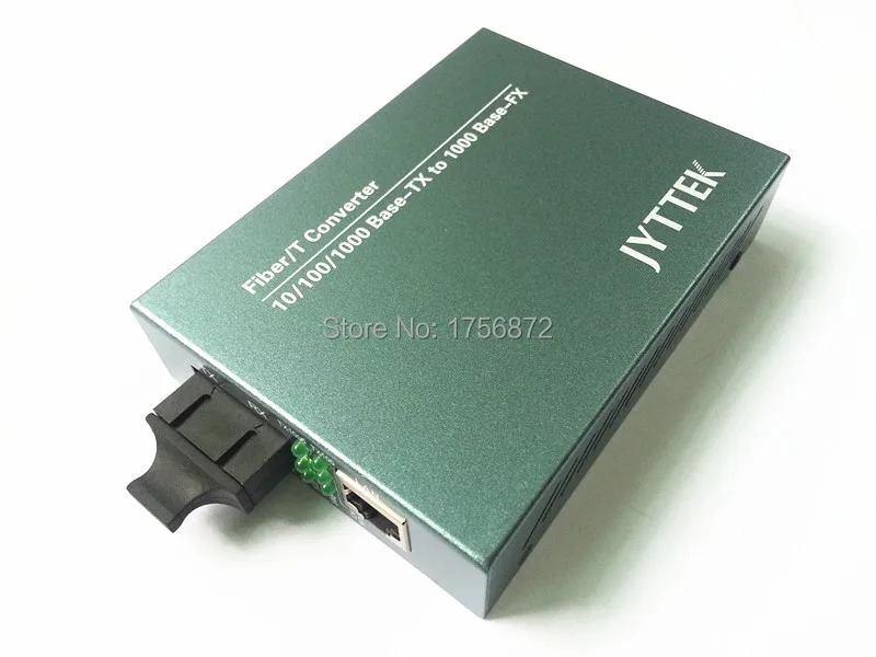 Гигабитный одномодовый двойной волоконно-Волоконный медиаконвертер оптический