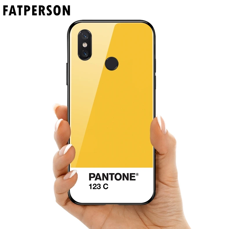 Новейший Пантон для Xiaomi5 5S 5Splus 6 6x8 8lite 8se MIX2 2s 3 цвет Закаленное стекло Redmi 5 7 5plus Note5