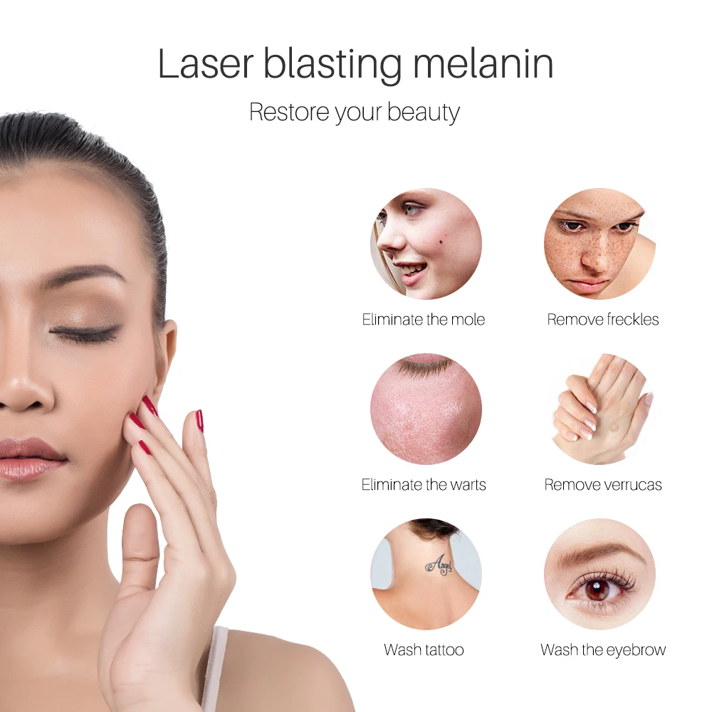 Laser Picosecond Pen Blue Light Therapy Pigment Tattoo Scar Mole Freckle Removal Dark Spot Remover Machine Picosecond Laser Pen