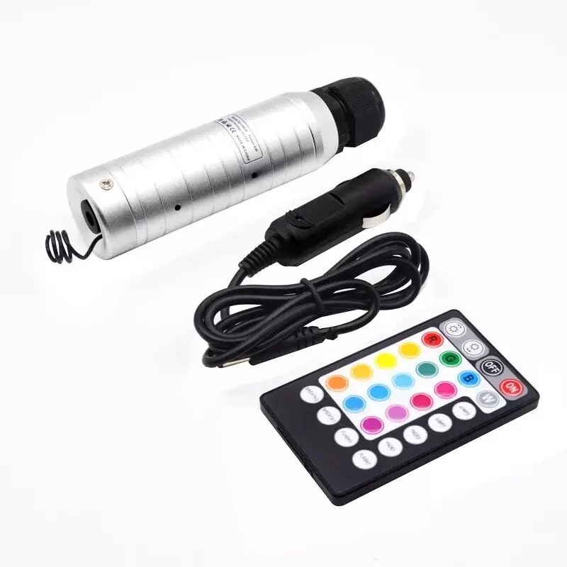 28key Remote controlled Car Use 12V 6W Lighting Engine RGB+PMMA Fiber Optic Star Ceiling Light 300pcs 0.75mm 3M(L) plastic cable | Лампы и