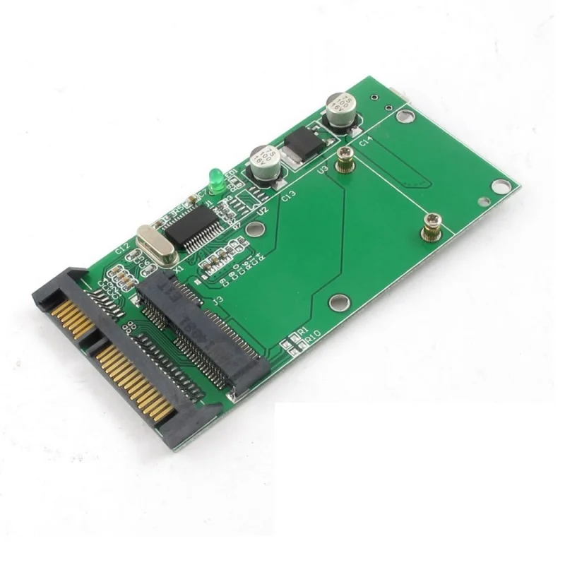 9 см x 4 5 mSATA SSD жесткий диск 6 35 7 + 15 pin SATA USB мини адаптер конвертер| |